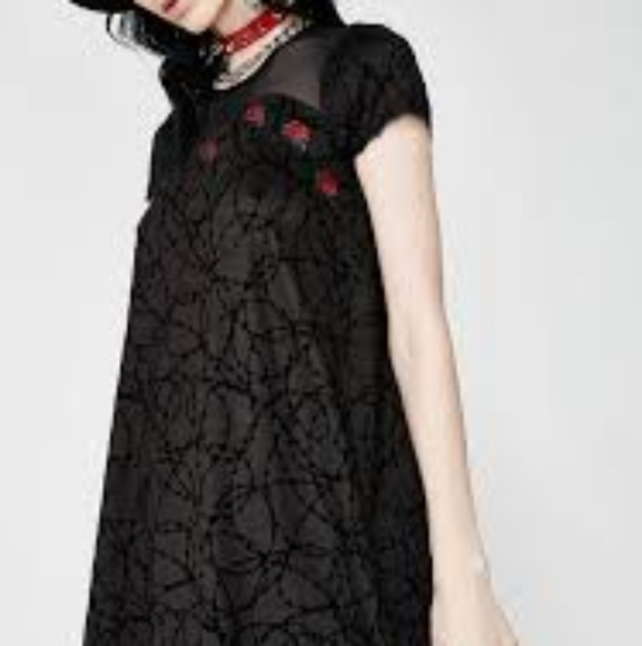 Fearless Illustration Black rose and thorns dress - Picture 8 of 8